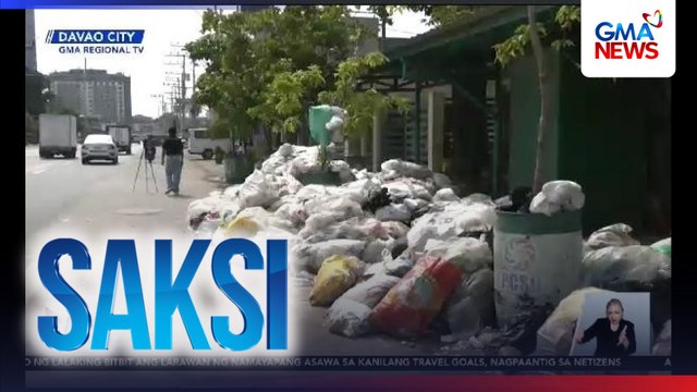Mayor Baste Duterte, iniutos na gawing collection point ng basura ang opisina ng DENR-11 matapos nitong suspendihin ang operasyon ng sanitary landfill | Saksi