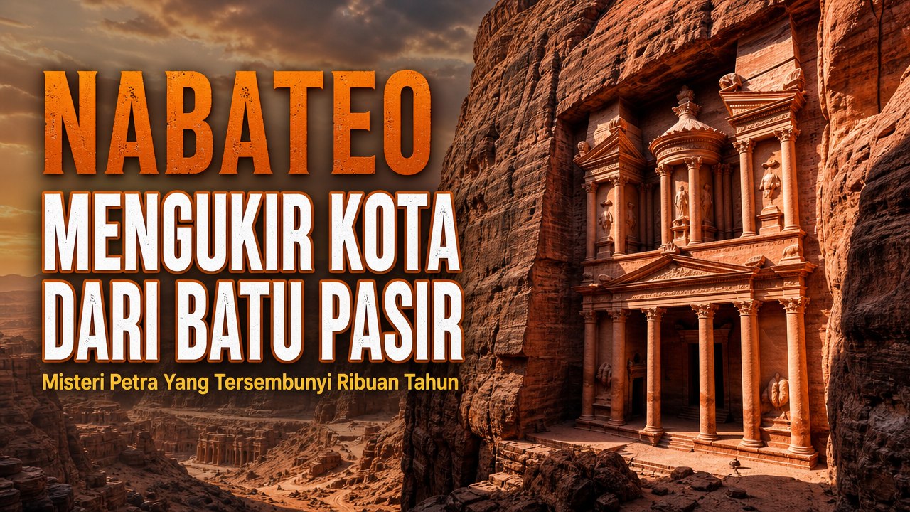 Nabateo Mengukir Kota dari Batu Pasir: Misteri Petra yang Tersembunyi
