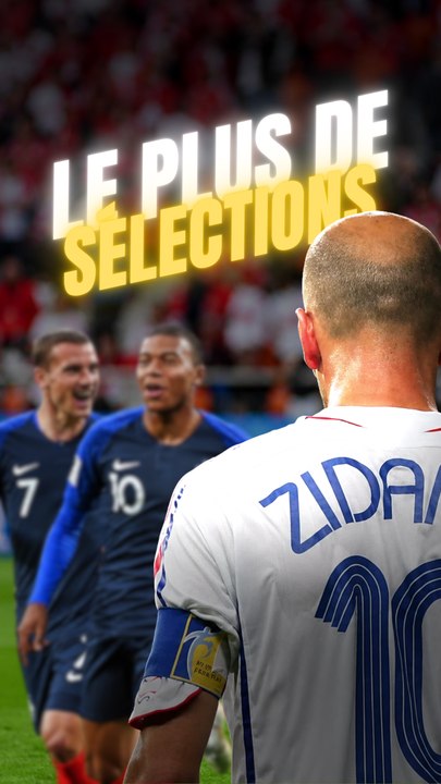 Le 11 des joueurs FRANÇAIS avec le plus de sélections 🇫🇷