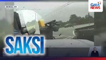 Bata, tumilapon sa salpukan ng dalawang sasakyan sa Amerika | Saksi
