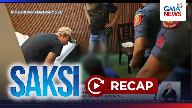 Saksi: (Part 1) Amerikanong wanted dahil sa kasong child abuse, pumalag nang arestuhin; Italian national, arestado matapos magpanggap na ninakawan siya; Babala ni Sen. Erwin Tulfo sa magsasagawa ng tinawag niyang pekeng hearing