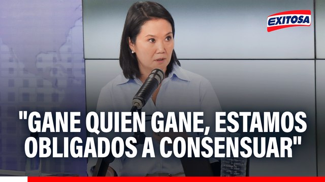Keiko Fujimori destacó la importancia de consensuar: Siempre estamos dispuestos al diálogo