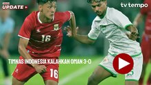 Timnas Indonesia Kalahkan Oman 3-0