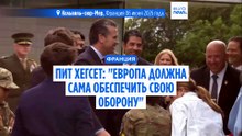 Годовщина высадки в Нормандии: Пит Хегсет призывает Европу обеспечить свою оборону
