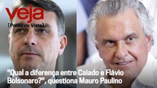 "Qual a diferença entre Caiado e Flávio Bolsonaro?", questiona Mauro Paulino