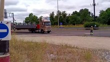 Llegada de la plataforma del viaducto de los tramposos