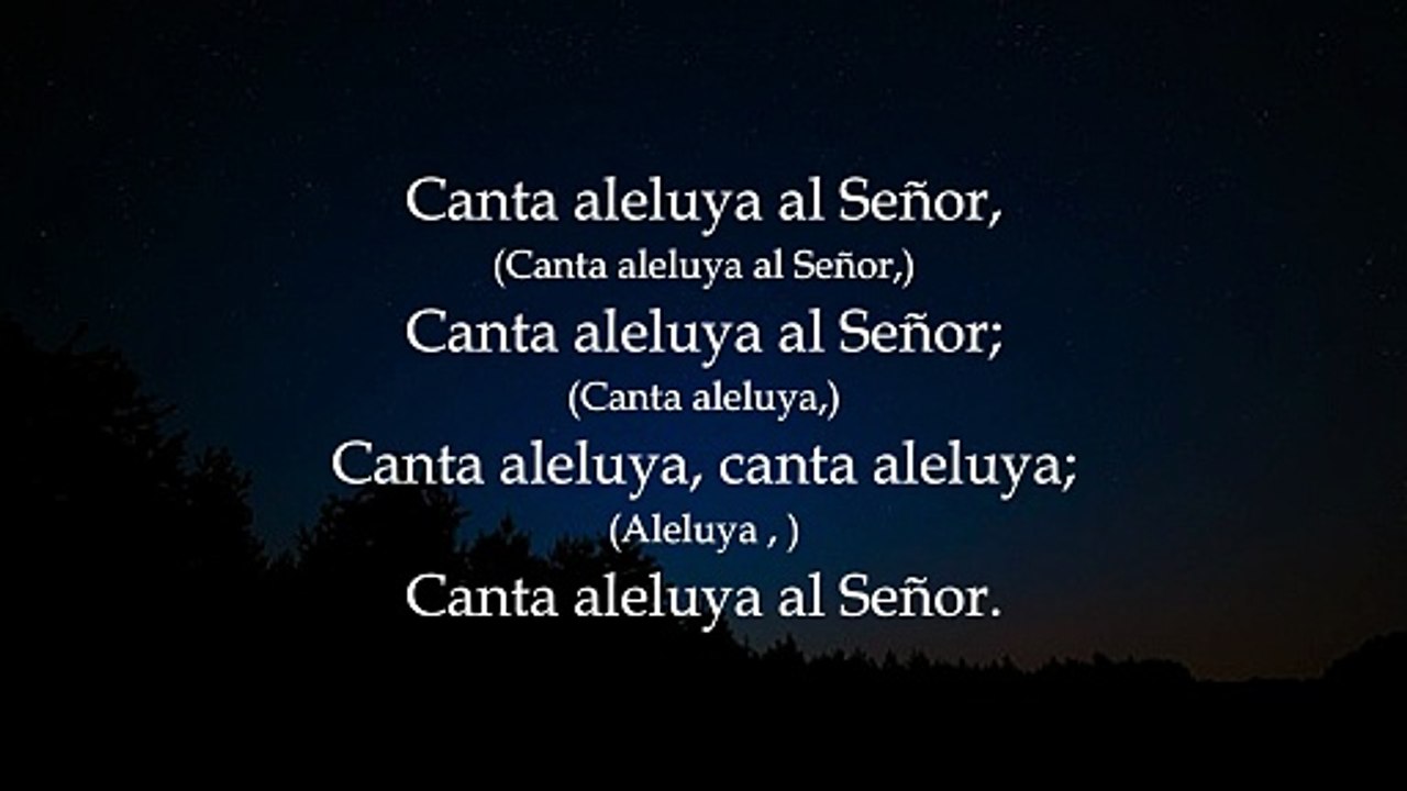 12 - Canta aleluya al Señor
