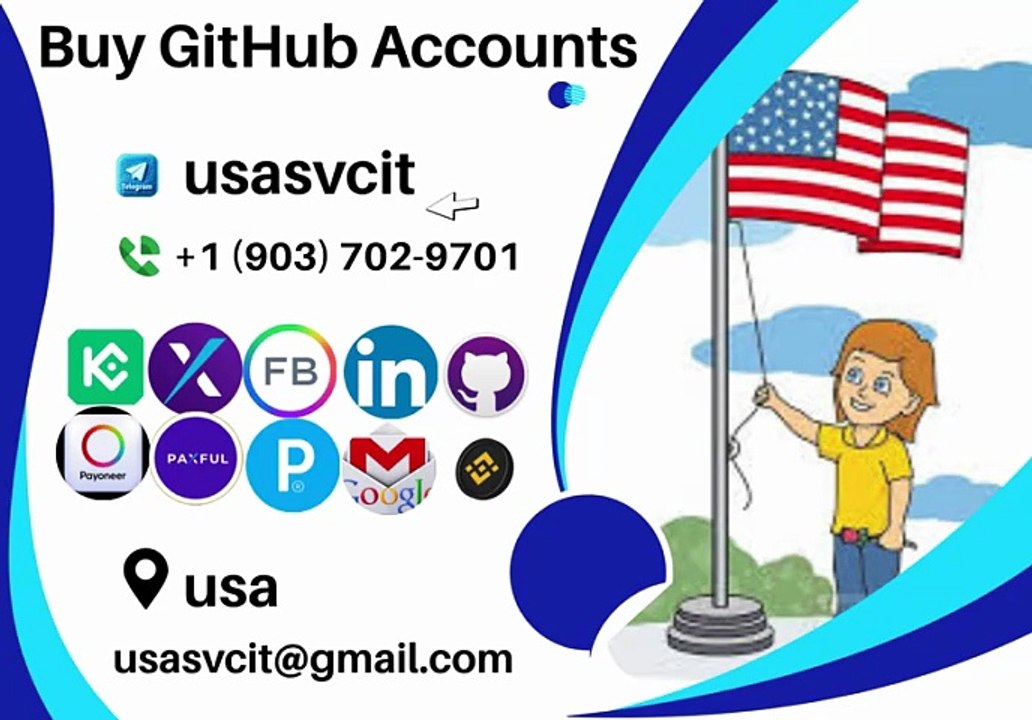 Buy GitHub Accounts (PVA) with Fast Delivery