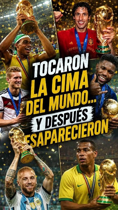 🏆 Tocaron la cima del mundo... y después desaparecieron. 😱⚽️