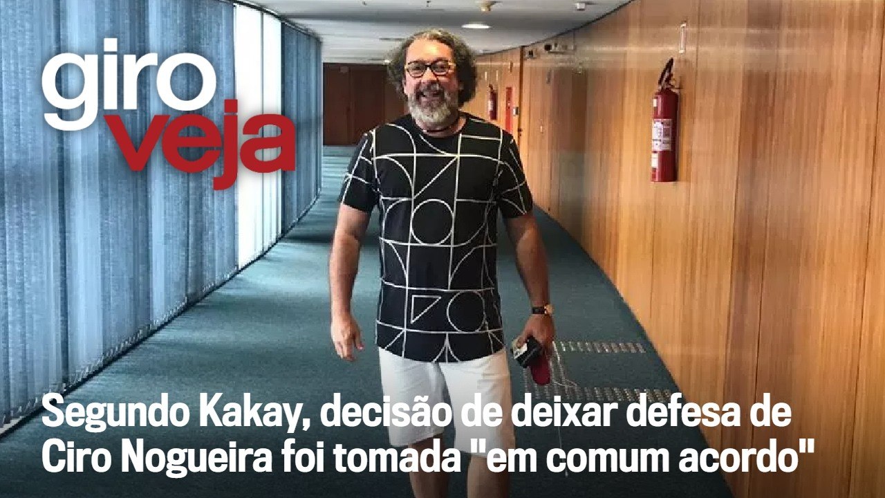 Segundo Kakay, decisão de deixar defesa de Ciro Nogueira foi tomada "em comum acordo" | Giro VEJA
