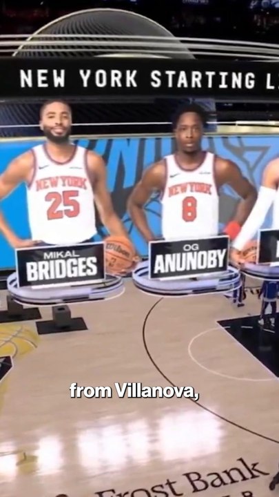 Spurs play cartoon music while announcing Knicks' starters