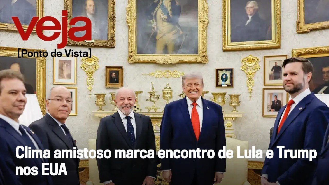 Clima amistoso marca encontro de Lula e Trump nos EUA | Ponto de Vista