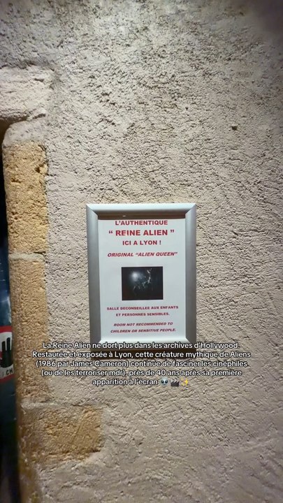 la reine alien à lyon !