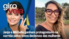 Janja e Michelle ganham protagonismo na corrida pelos votos decisivos das mulheres | Giro VEJA