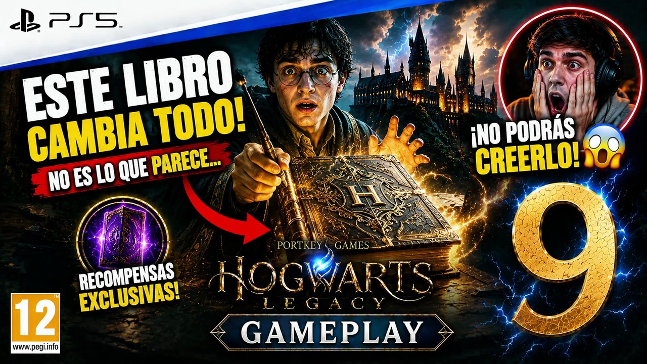 Este libro cambia toda la historia 📖 | Hogwarts Legacy PS5 Gameplay Español #9