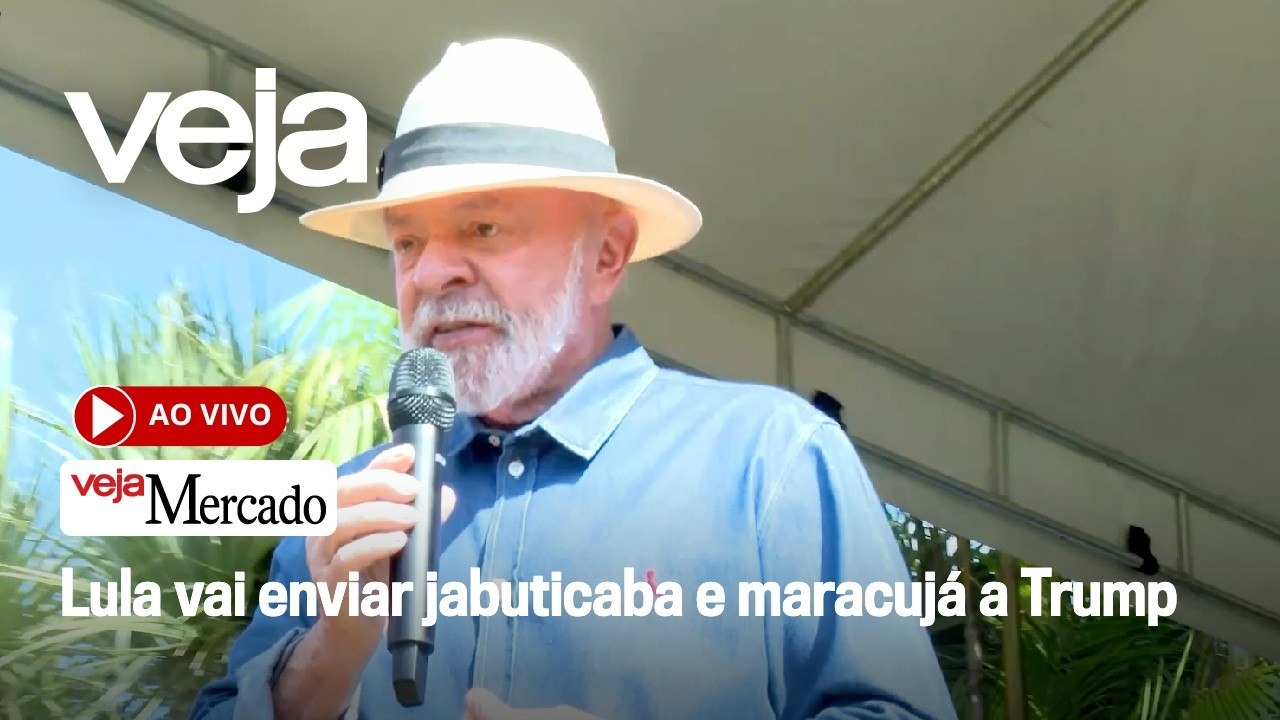 AO VIVO: Lula vai enviar jabuticaba e maracujá a Trump | Mercado