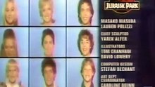 Jurassic Park NBC Split Screen Credits