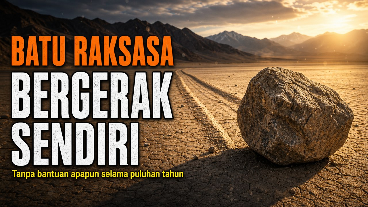 Misteri Batu Sailing Stone di Death Valley yang Bergerak Sendiri Terpecahkan