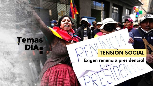 Gobierno de Bolivia anuncia medidas ante protestas sectoriales