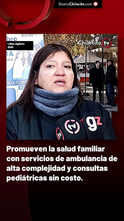 Promueven la salud familiar con servicios de ambulancia de alta complejidad y consultas pediátricas sin costo.