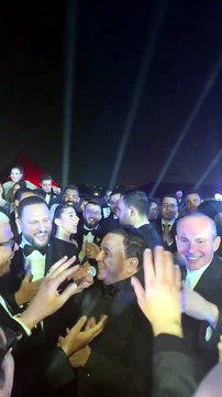 محمد فؤاد وعمرو دياب بيغنوا الحب الحقيقي من زفاف ابنة شقيق الفنان عماد زيادة .. الدكتور احمد زيادة