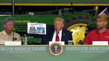 Trump destacó los avances para agricultores en su gobierno y prometió más crecimiento al sector rural de EEUU