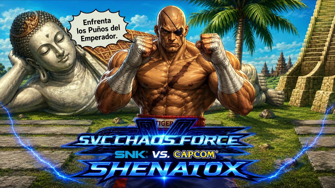 SVC Chaos Force - SNK vs Capcom - Sagat