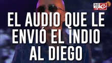 Exclusivo de Cronica: El Indio le mando un audio a Maradona cuando asumió como técnico de gimnasia