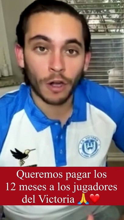 Carlos Eduardo Espina desea pagarle todo el año a los jugadores del Victoria