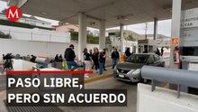 Maestros en Tijuana abren casetas pero advierten que no cederán hasta hablar con Sheinbaum
