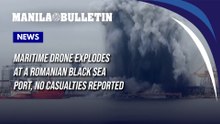 Maritime drone explodes at a Romanian Black Sea port, no casualties reported