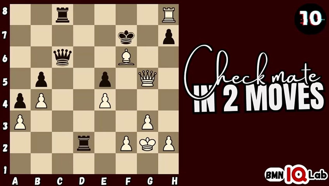 #SharpMoves 🚶‍♂️ Can you checkmate in 2 moves? (Part 87) (White to play)♟️