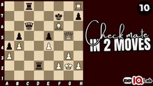 #SharpMoves 🚶‍♂️ Can you checkmate in 2 moves? (Part 87) (White to play)♟️