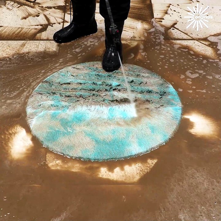 Magic happen in carpet cleaning🧼