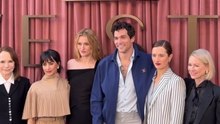 Sarah Pidgeon & Paul Anthony Kelly with the 'Feud' Cast