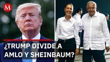 Sheinbaum agradece elogios de Trump y niega tensión por carta de AMLO