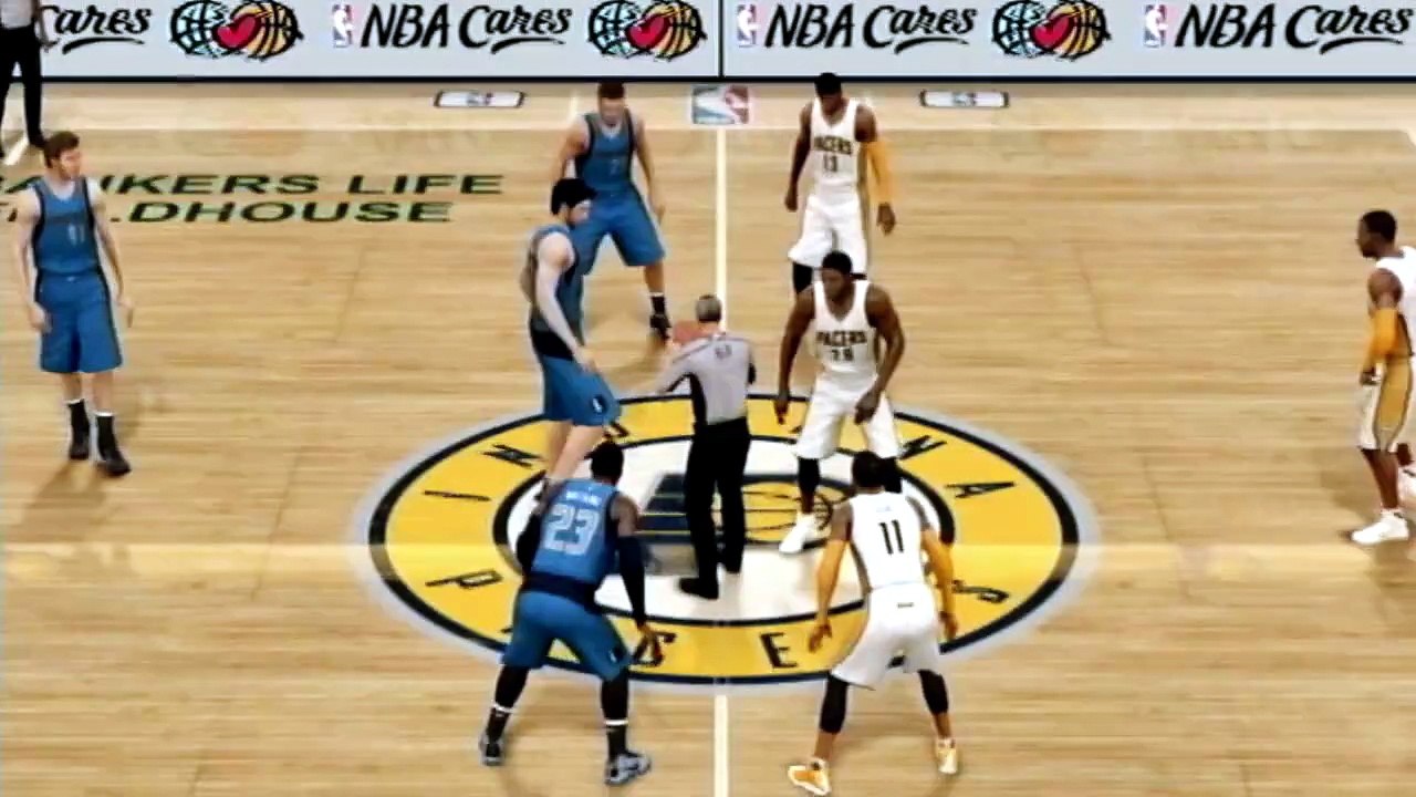 NBA Live 16 Pacers vs Mavericks