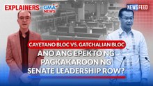 Cayetano bloc vs. Gatchalian bloc — Ano ang epekto ng pagkakaroon ng Senate leadership row? | GMA News Feed