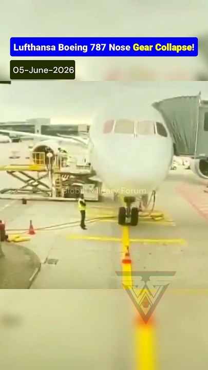 Boeing 787-9 Suffers Structural Tarmac Strike