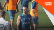 Ronaldo sertai latihan Portugal menjelang perlawanan persahabatan bertemu Chile