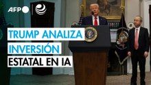Trump contempla que el Estado entre en el capital de empresas de IA