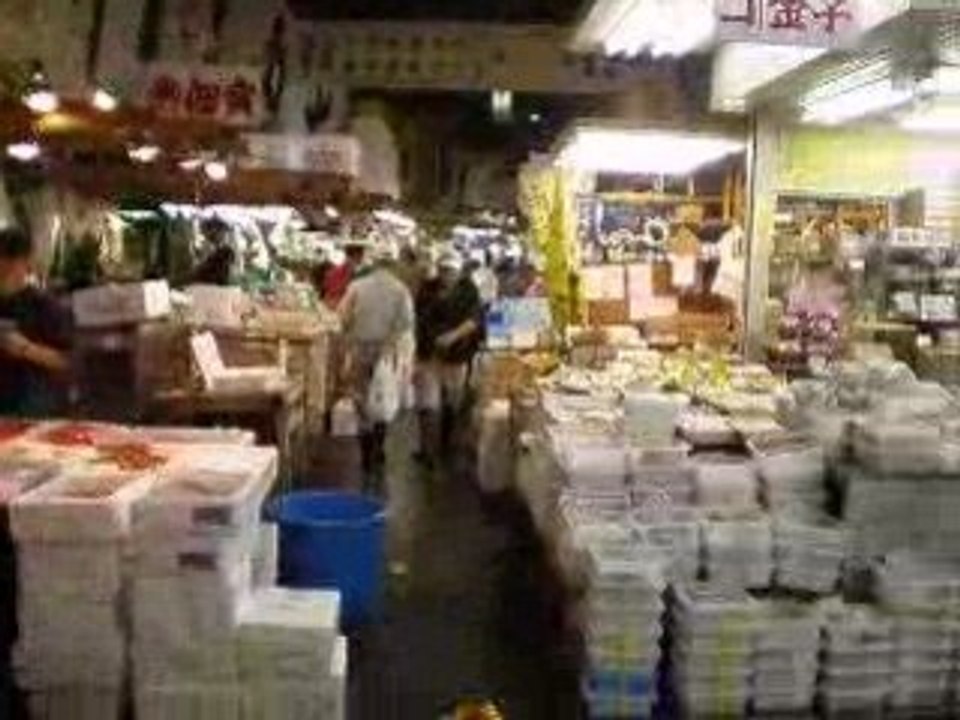 Marche aux poissons de Tokyo