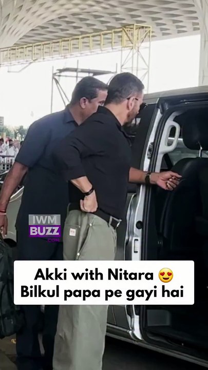 Throwback to a heartwarming moment of Akshay Kumar and his daughter Nitara