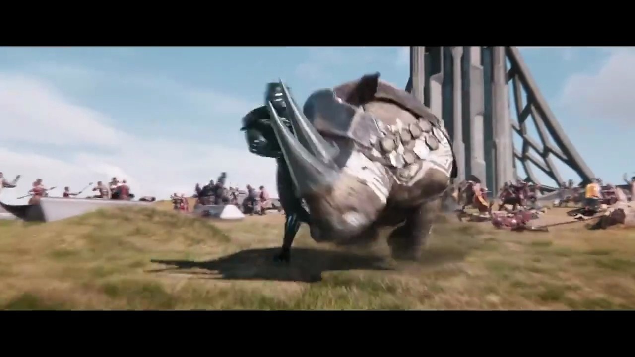BLACK PANTHER (2018) Killmonger Final Battle