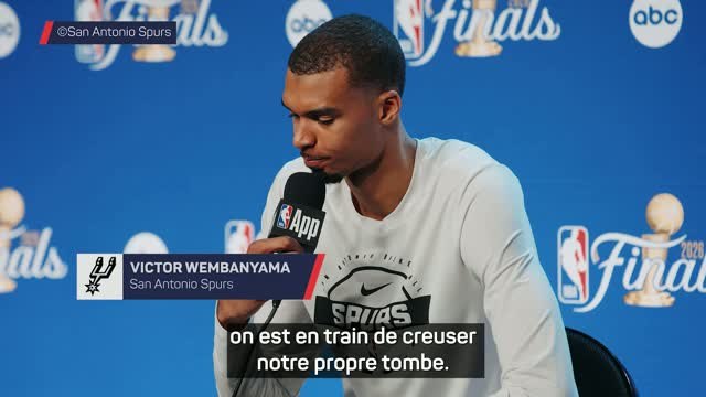 Spurs - Mené 0-2 par les Knicks, Wembanyama tente d’expliquer la défaite