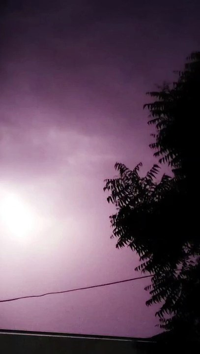 Nearest lightning caught on camera