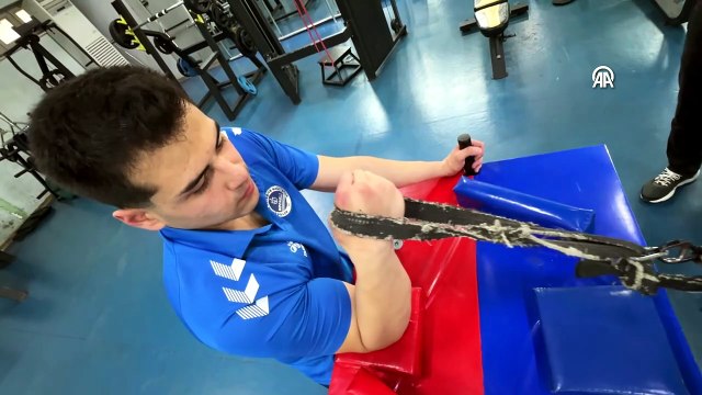 Avrupa şampiyonu milli bilek güreşçinin dünya kürsüsü hedefi