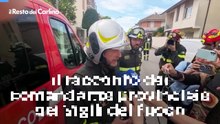 Il racconto del comandante provinciale dei Vigili del fuoco. Video