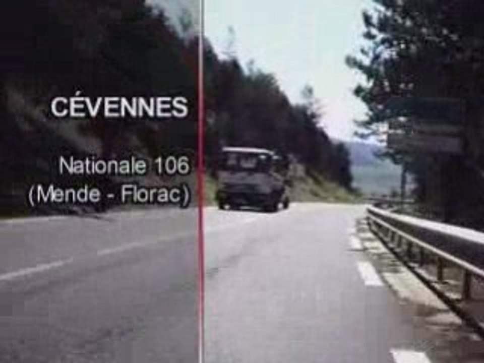 moto : Cévennes N106 (Mende - Florac)