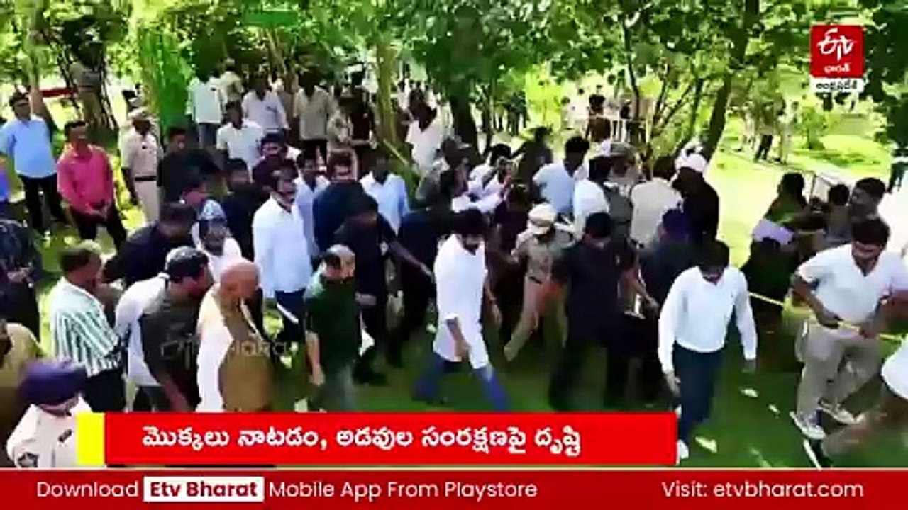 పర్యావరణ పరిరక్షణకు కూటమి ప్రభుత్వం కృషి - పచ్చదనాన్ని 50 శాతానికి పెంచే దిశగా అడుగులు